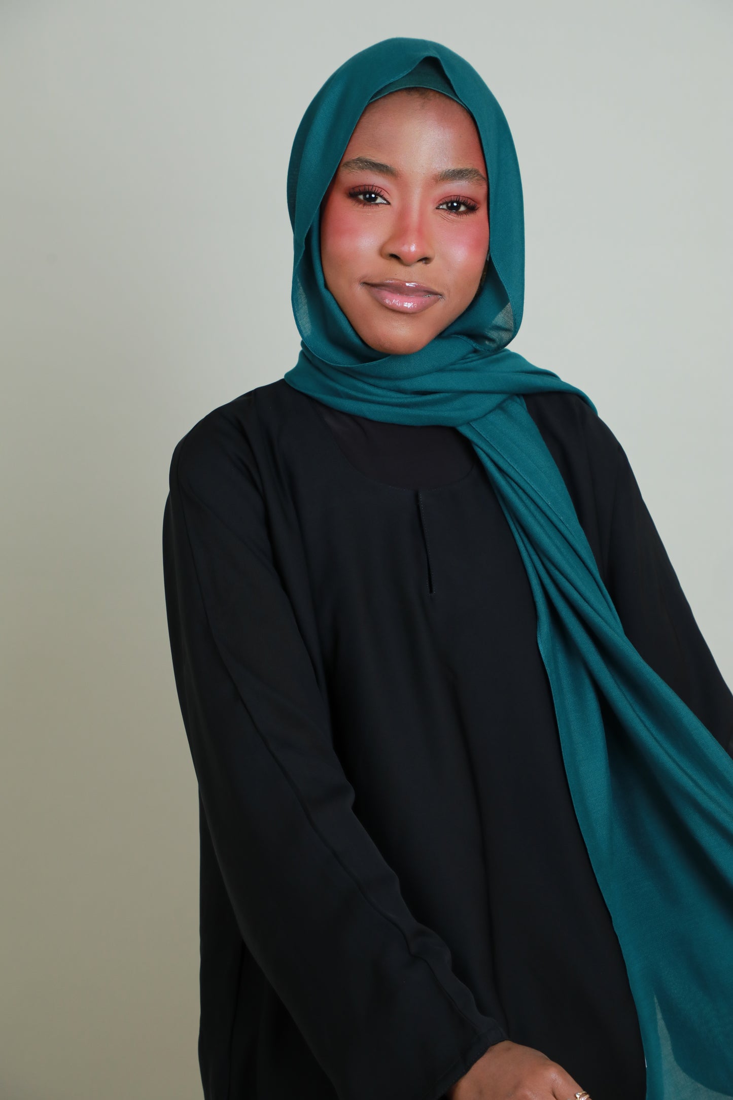 Modal Hijab With Matching Under Cap Included - Emerald