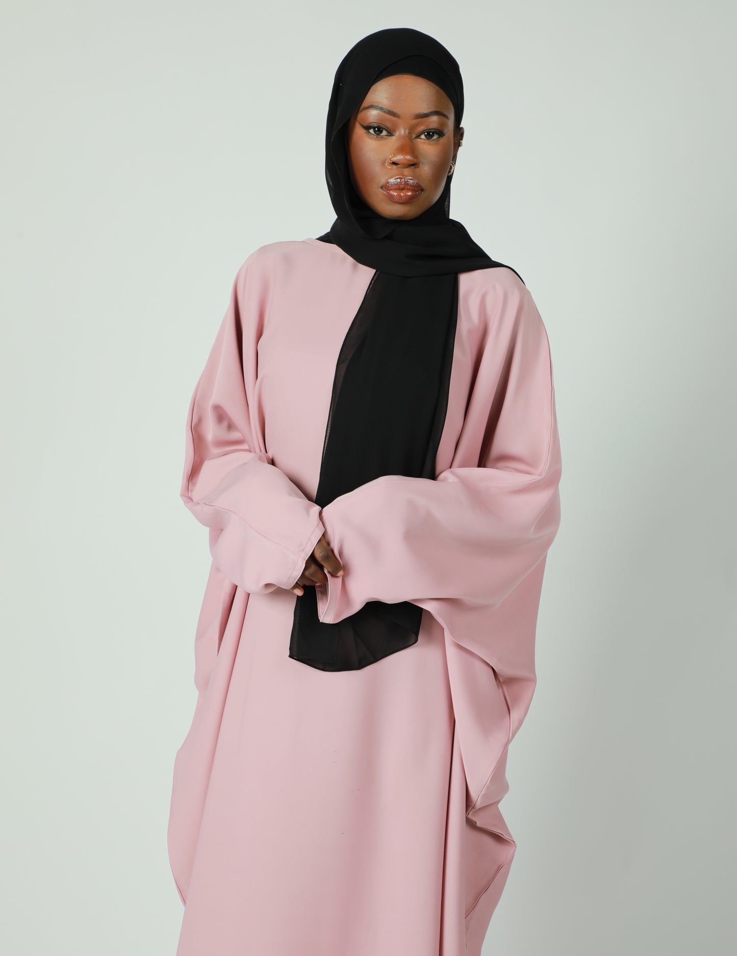 Butterfly Abaya - Pink