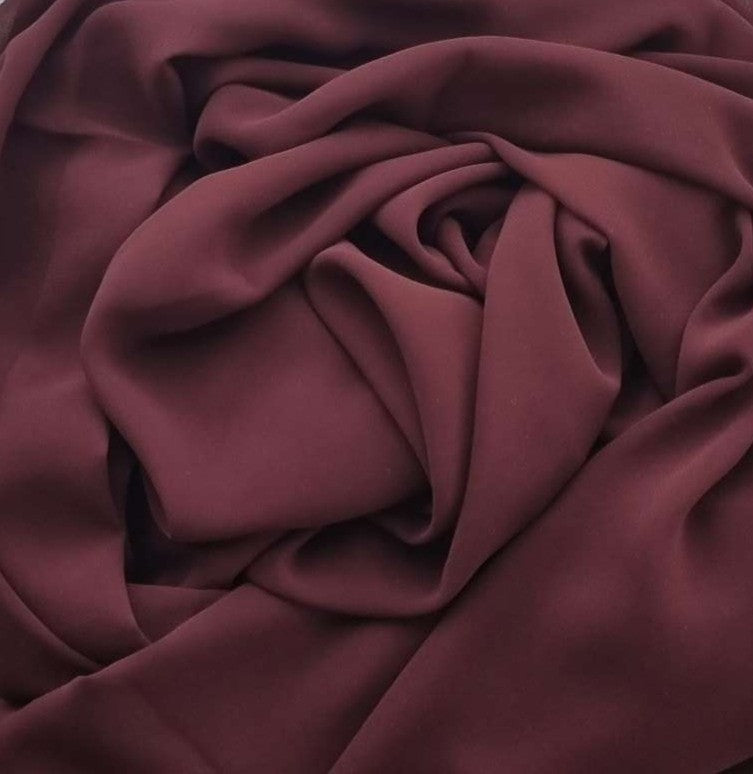 Chiffon Scarf - Dark Brown