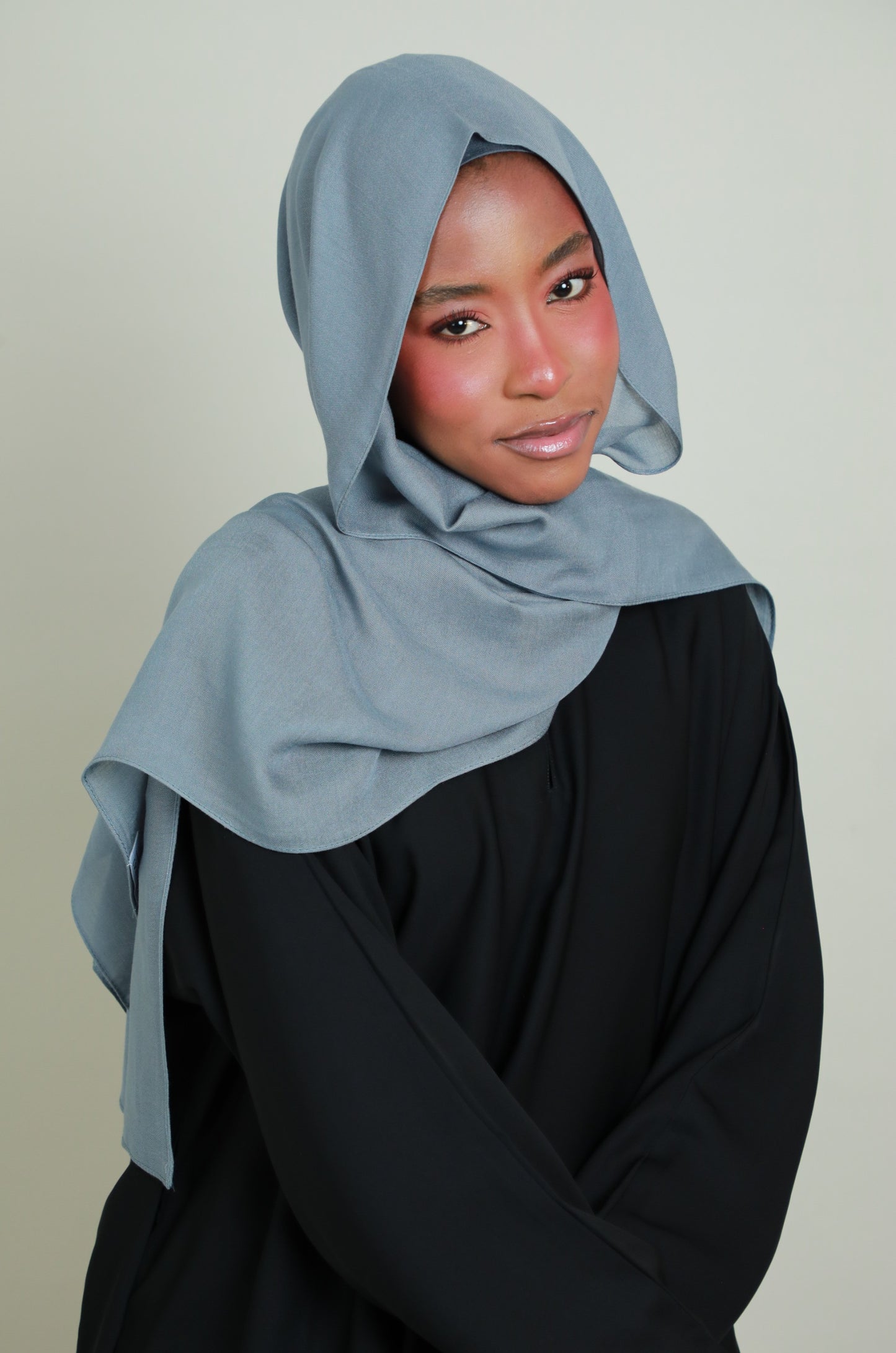 Modal Hijab With Matching Under Cap Included - Grey