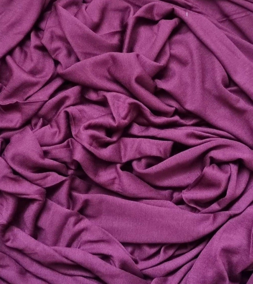 Jersey Scarf - Plum