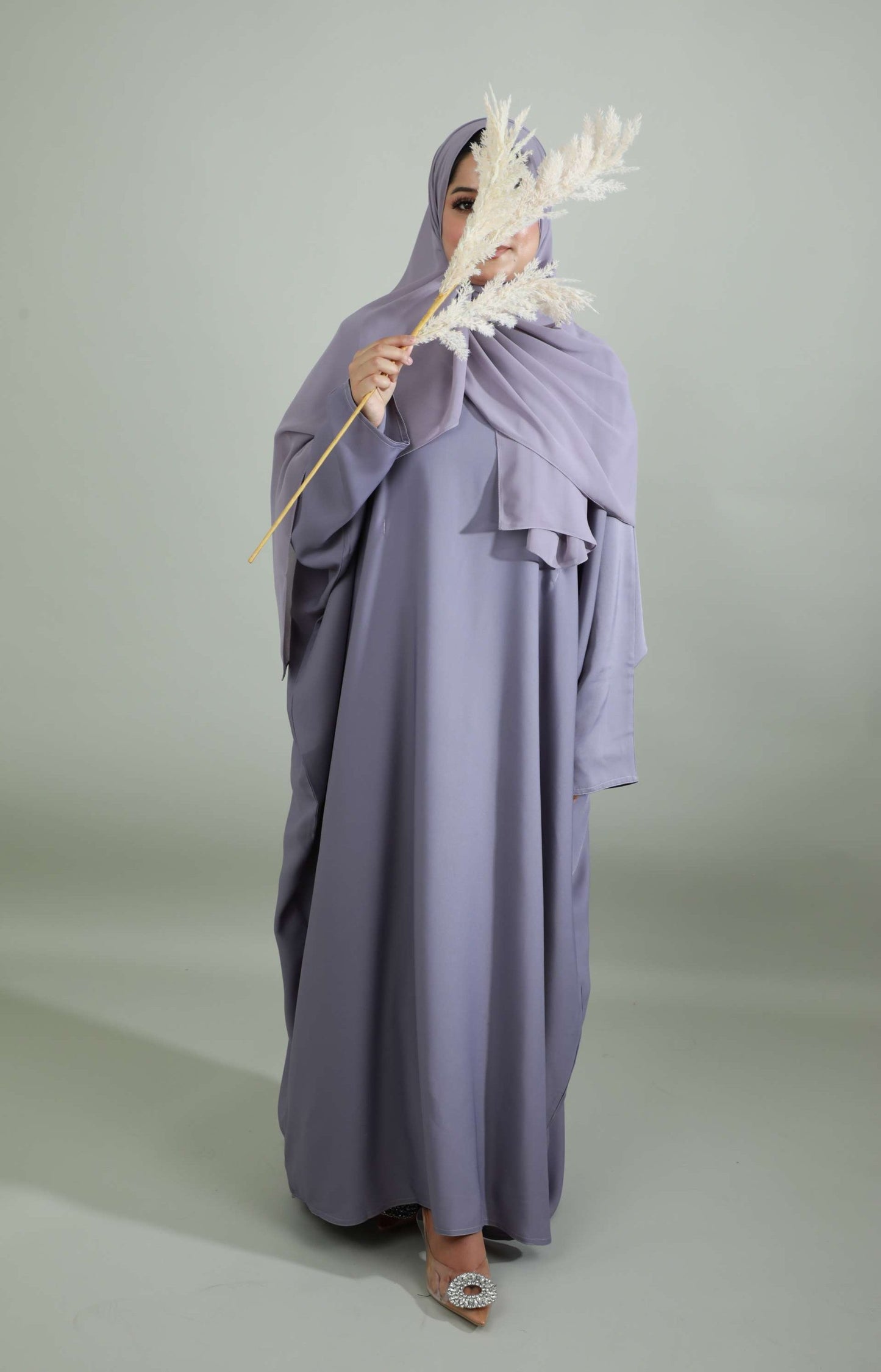 Butterfly Abaya - Purple