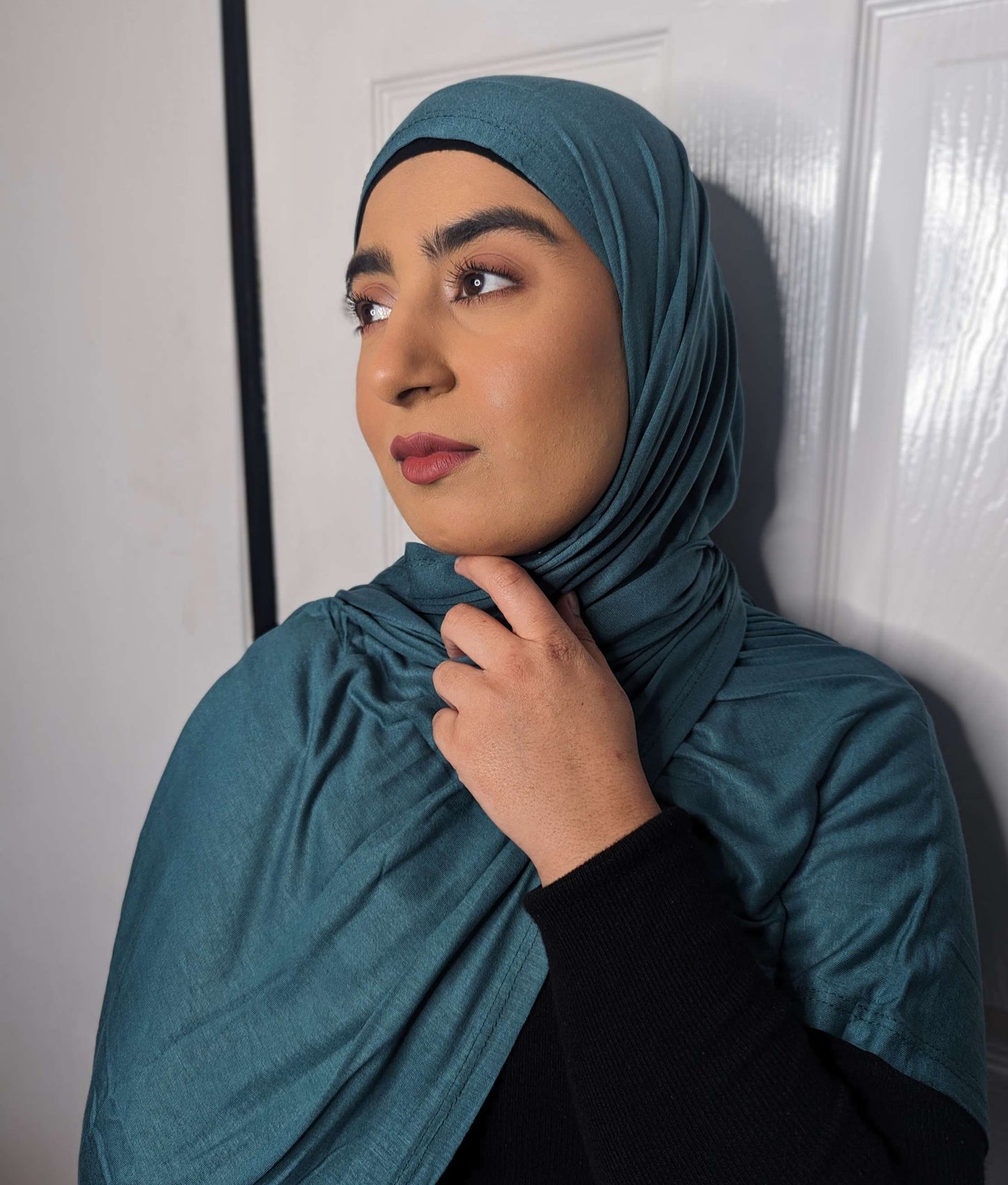 Jersey Scarf - Teal