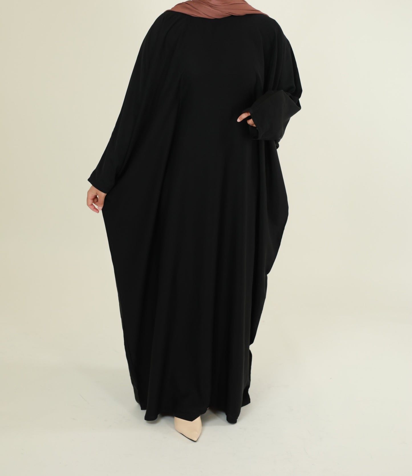 Butterfly Abaya - Black