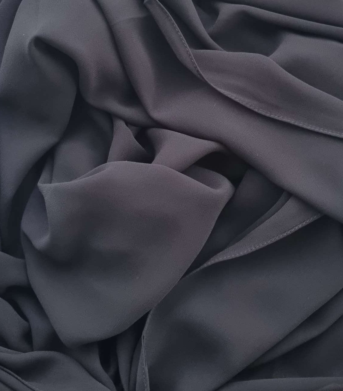 Chiffon Scarf - Black