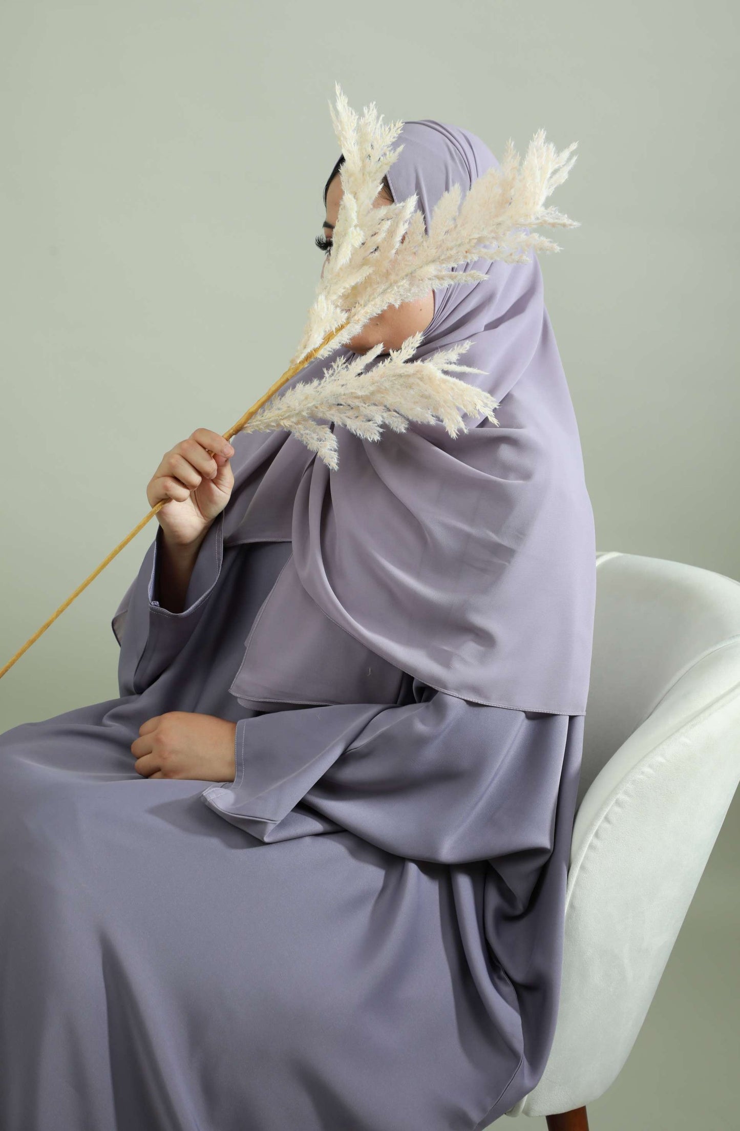 Butterfly Abaya - Purple