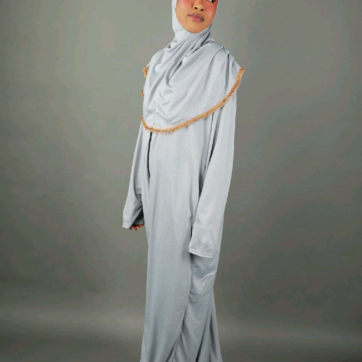 Praying Abaya With Attached Hijab