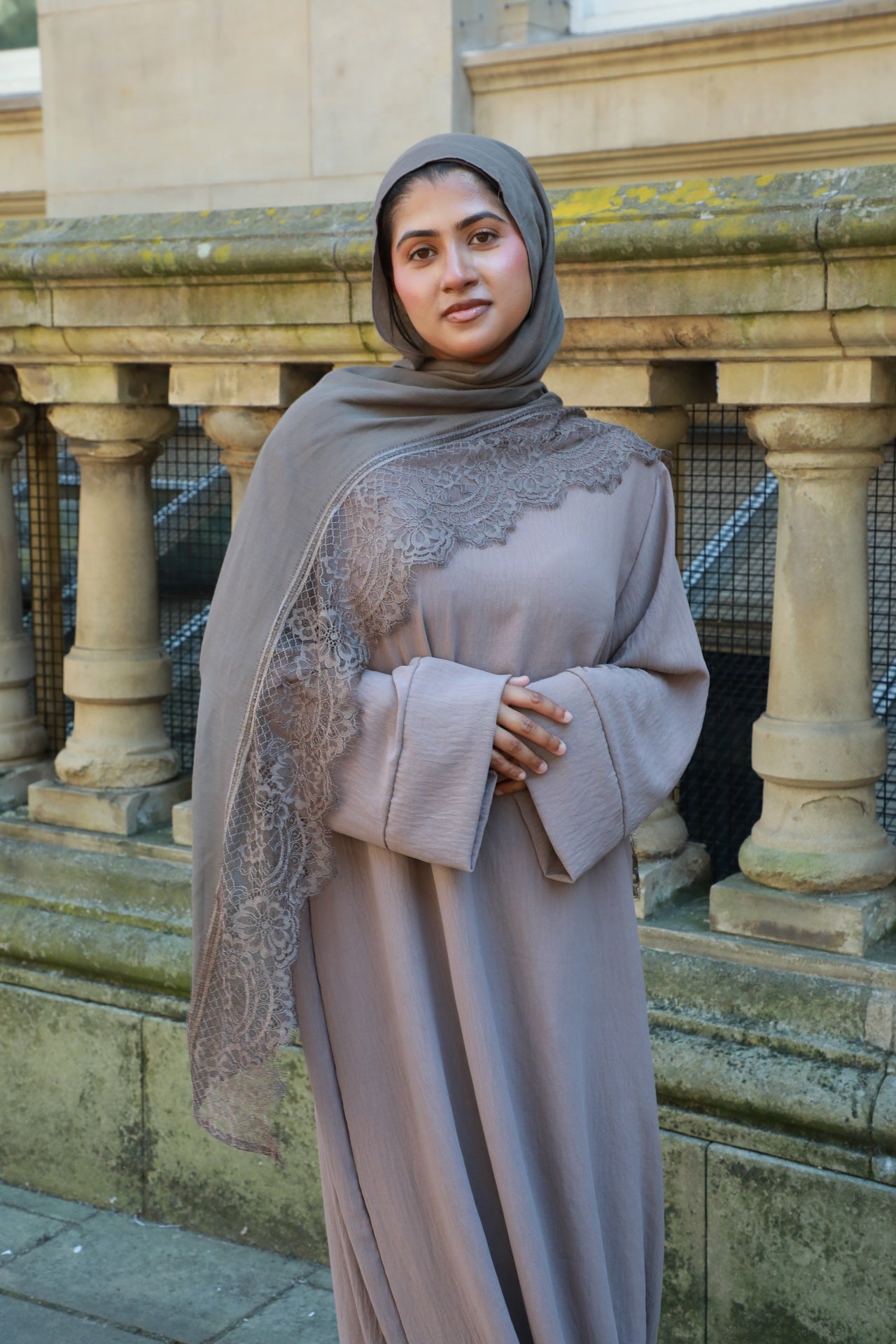 Maxi dress - Light Taupe