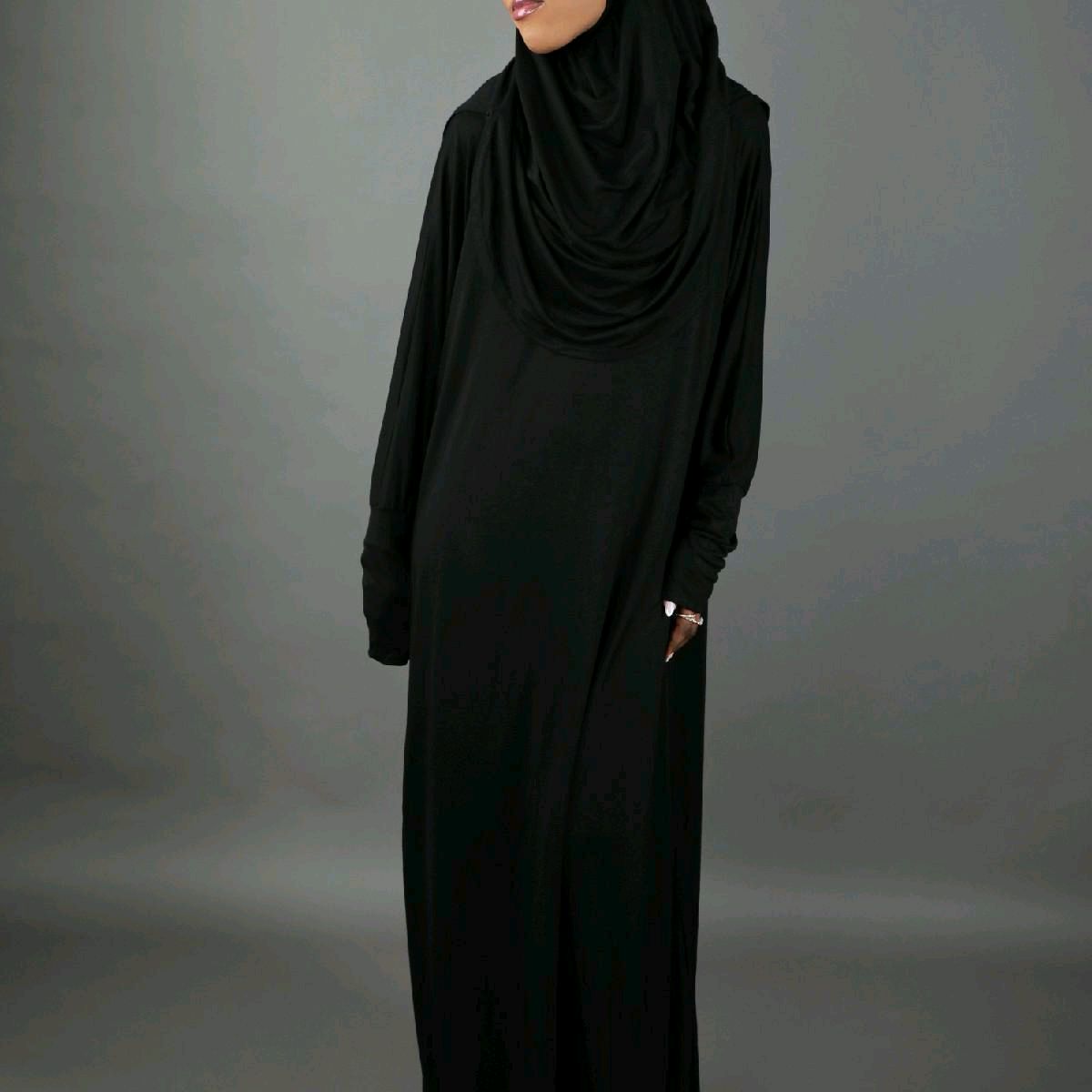 Praying Abaya With Attached Hijab