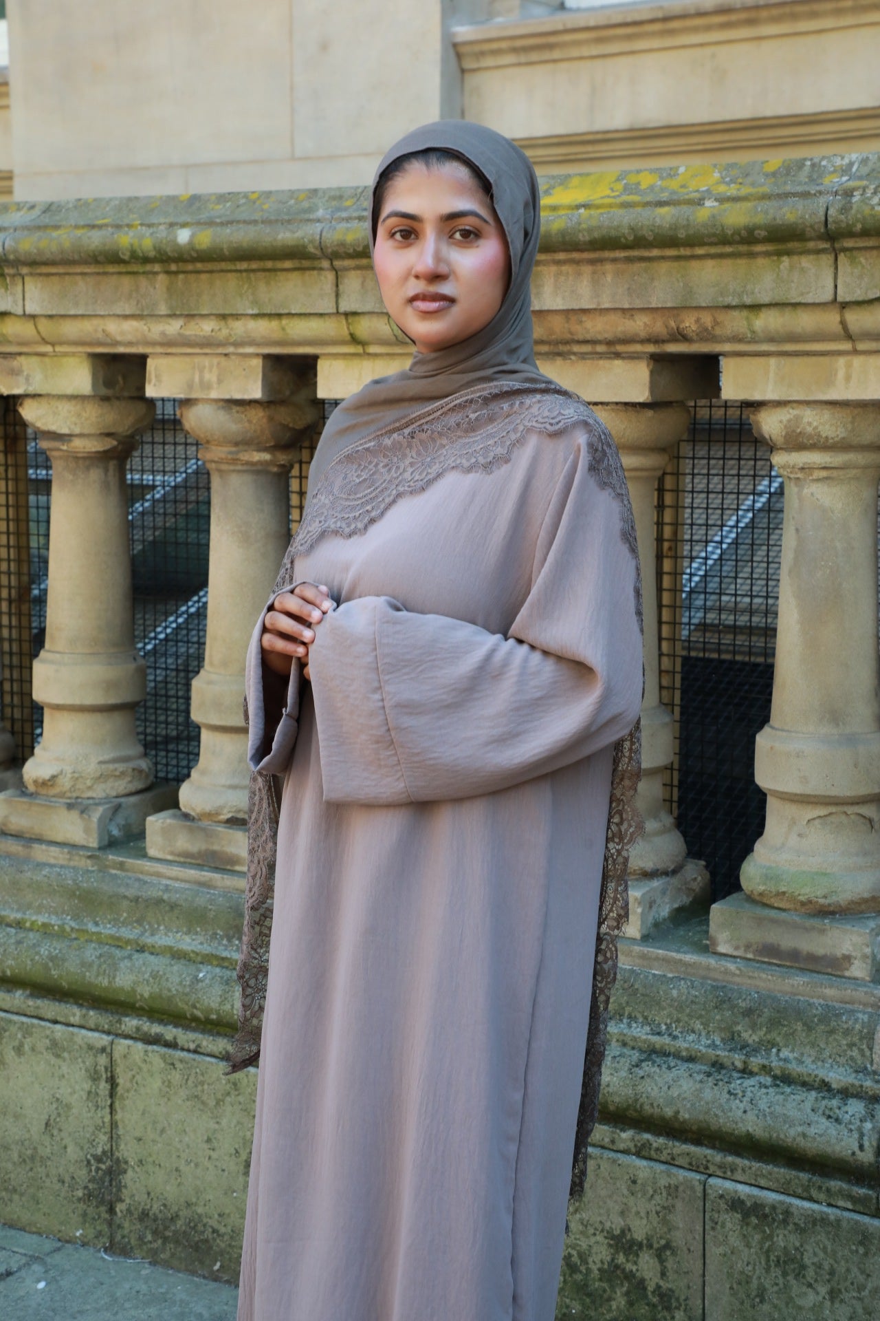 Maxi dress - Light Taupe