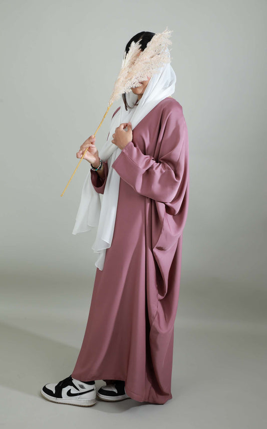 Butterfly Abaya - Pink