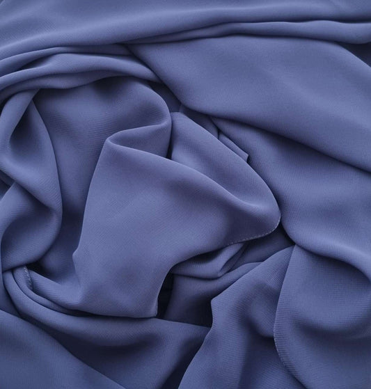 Chiffon Scarf - Blue