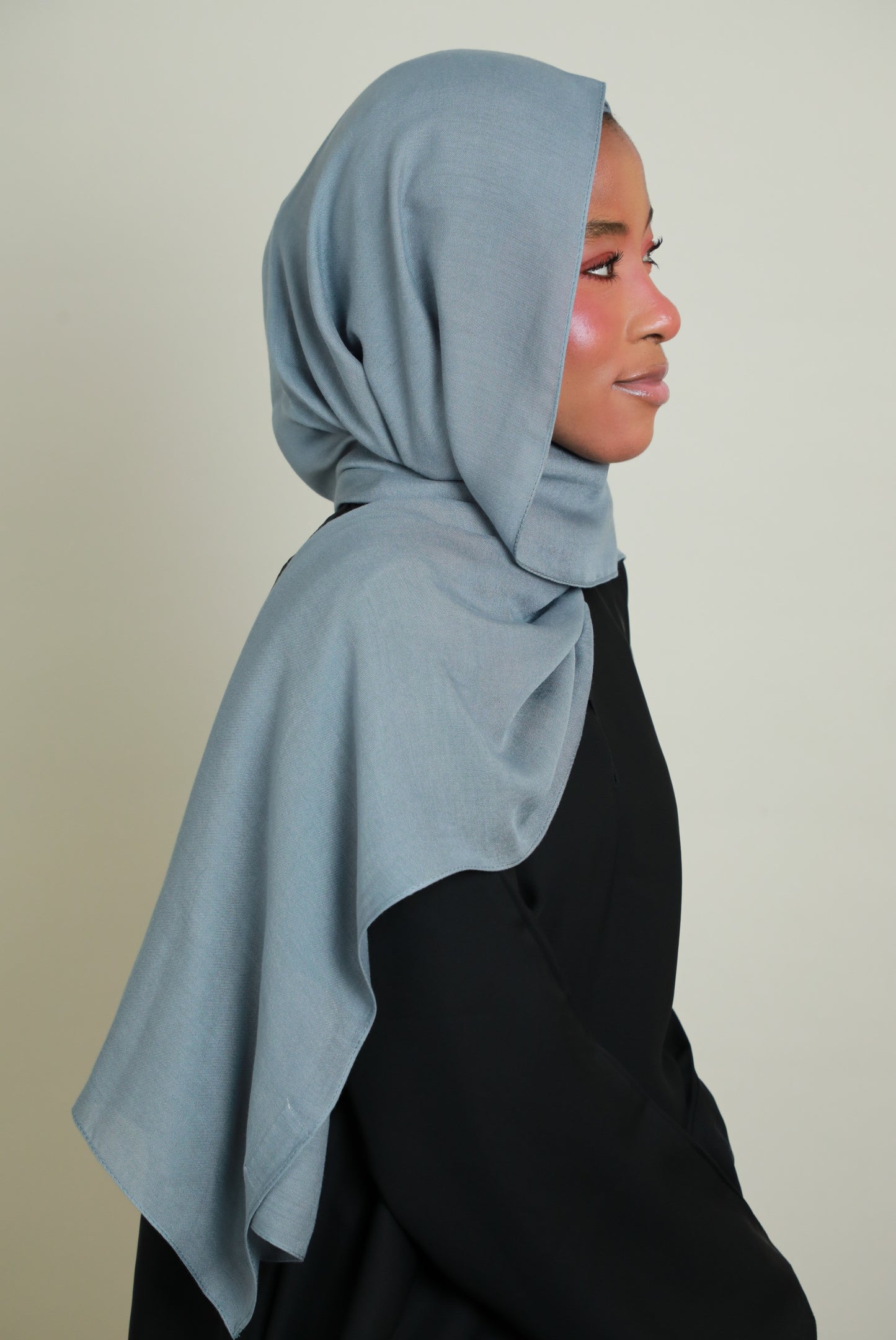 Modal Hijab With Matching Under Cap Included - Grey