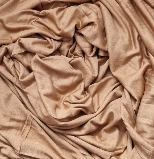 Jersey Scarf - Light Brown