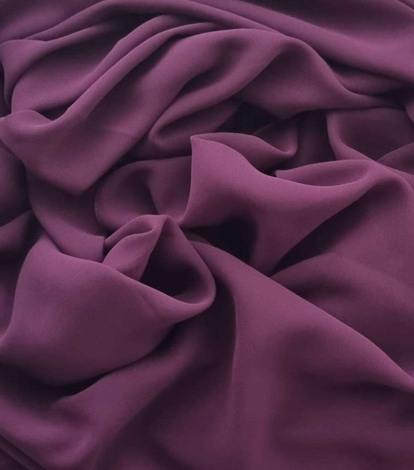 Chiffon Scarf - Plum