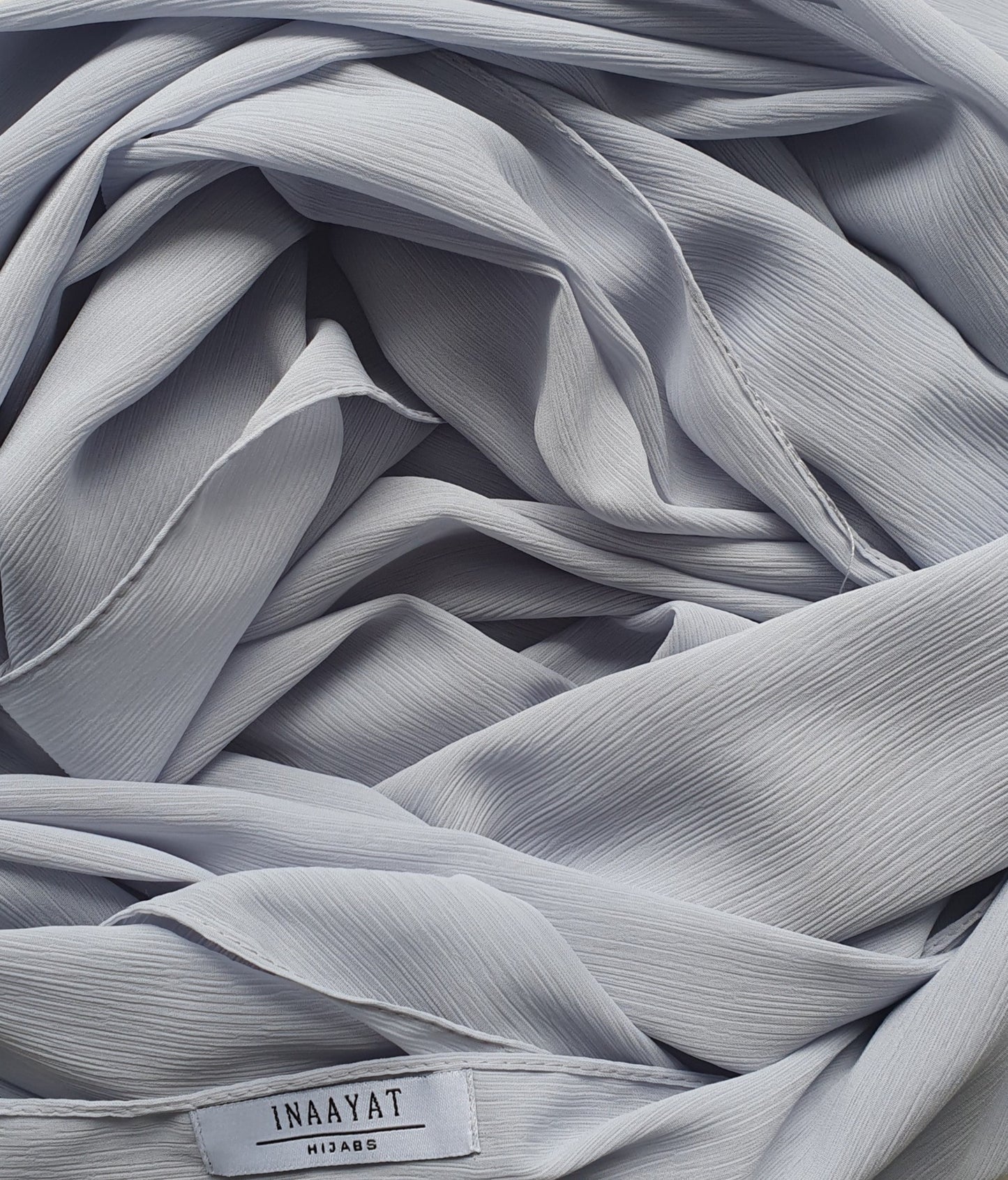 Crinkled Chiffon - Grey